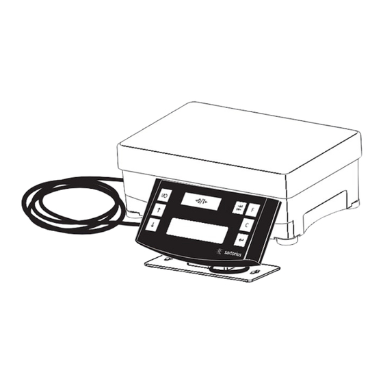 Sartorius PMA.Power Series Operating Instructions Manual