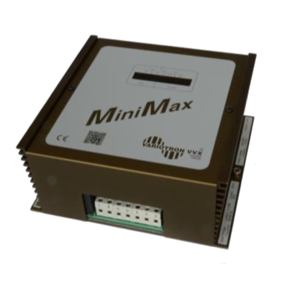 IBC control Variotron VVX MiniMax V Manuals