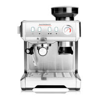 Gastroback Design Espresso Advanced Barista Operating Instructions Manual