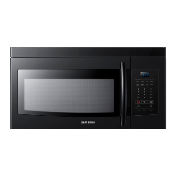 Samsung ME16K3000AB Installation Instructions Manual