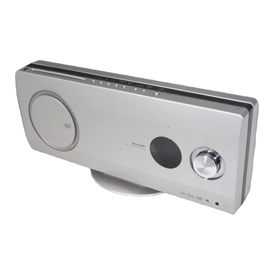 Sharp HT-X1 Quick Start Manual