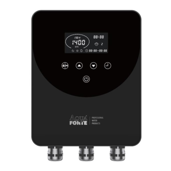 AQUA FORTE Vario+ II Manuals