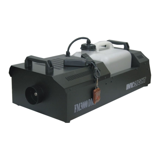 involight FM3000 DMX User Manual