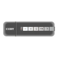 Coby MPC832 - 512 MB Digital Player Instruction Manual