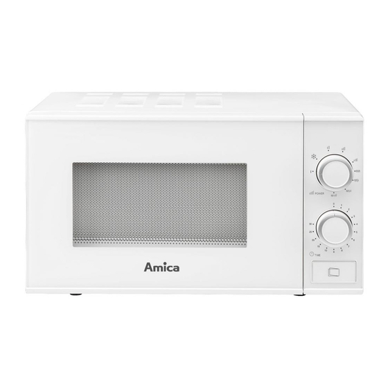 Amica AMGF17M1W Operating Instructions Manual