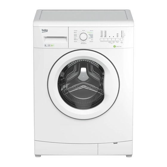 User Manuals: Beko WKB 61022 PL Y Washing Machine