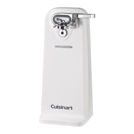 Cuisinart CCO-50 Series Instructions Manual