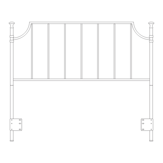 Hillsdale Furniture VERIDIAN 2874-490 Manual