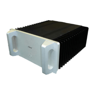 Classe Audio CA-300 Service Manual