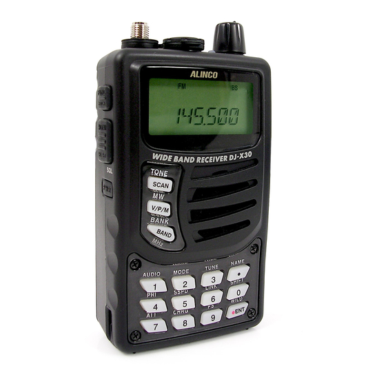 Alinco DJ-X30T Instruction Manual