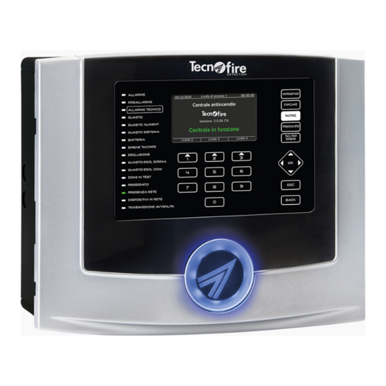 Tecnoalarm Tecnofire TFA2-596 Installation Manual