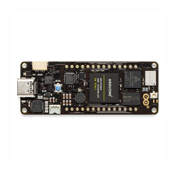 Arduino Portenta H7 Lite Product Reference Manual