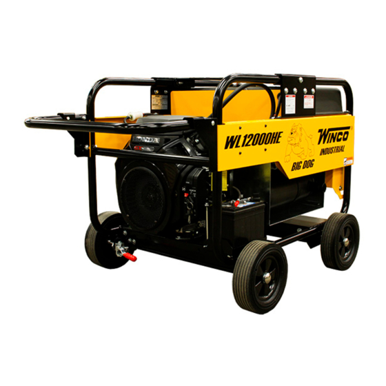 Winco WL12000HE-04/A Installation & Operator's Manual