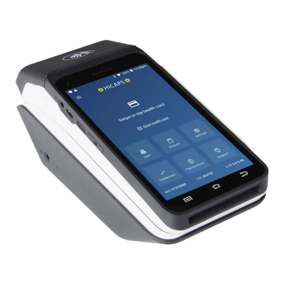 HICAPS T650P Quick Reference Manual
