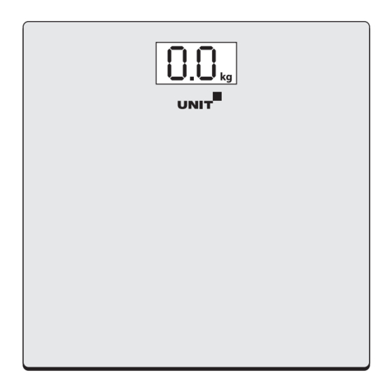 Unit UBS-2054 Manuals