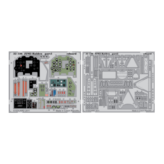 Eduard 32 736 Quick Start Manual