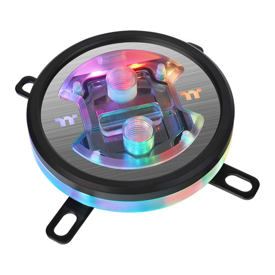 Thermaltake Pacific W7 Plus Instructions
