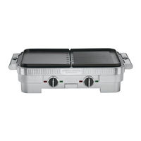 Cuisinart Griddler Combo GR-55 User Manual