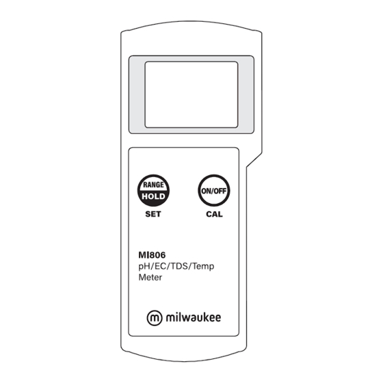 Milwaukee MI806 User Manual