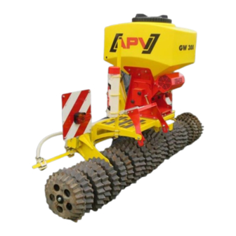 APV GW 400 M1 Operating Manual
