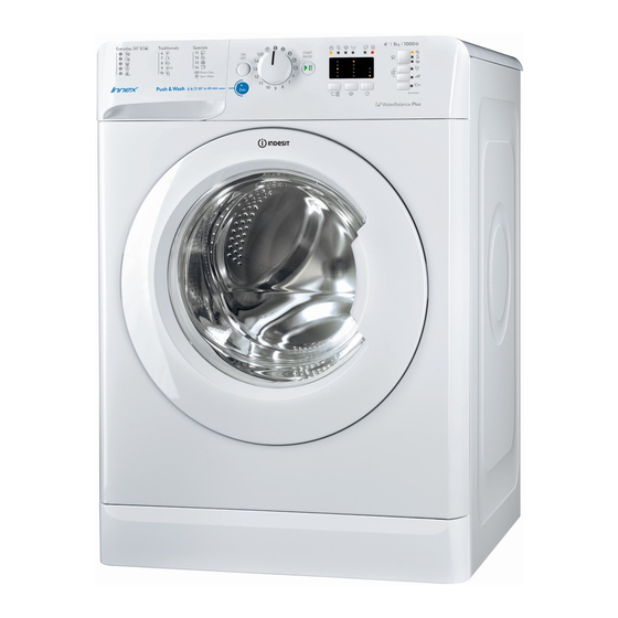 Indesit XWSA 51052 Instructions For Use Manual