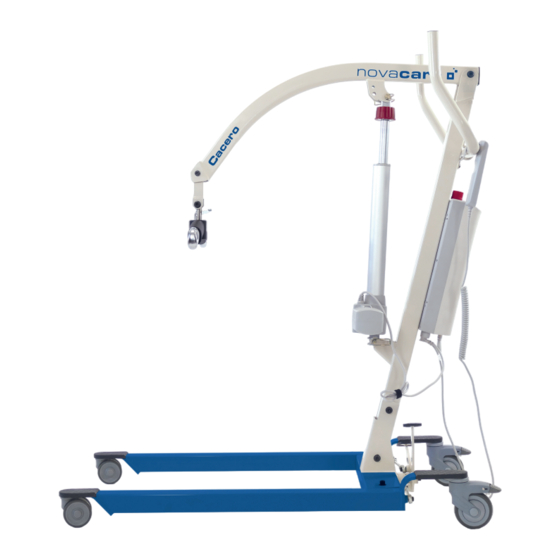 NOVACARE ProLift Cacero Instructions For Use Manual