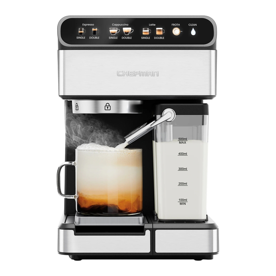 Chefman CafeMaster Pro RJ54-I-SV-CA Series Manuals