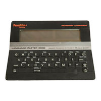 Franklin LM-300 User Manual