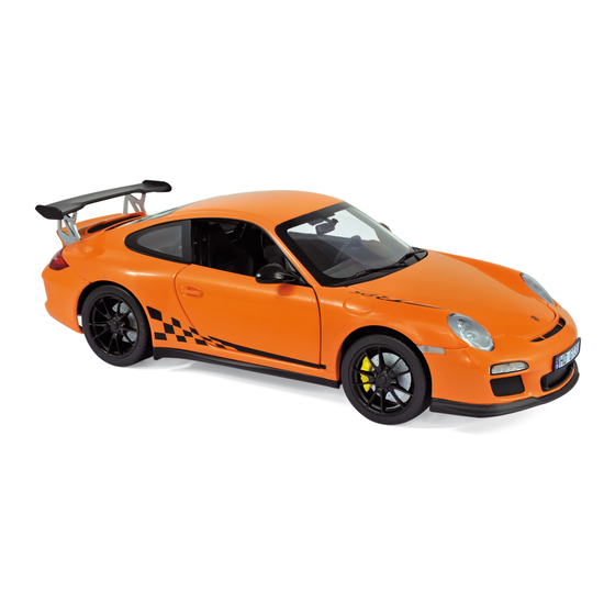 Porsche 911 GT3 RS User Handbook Manual