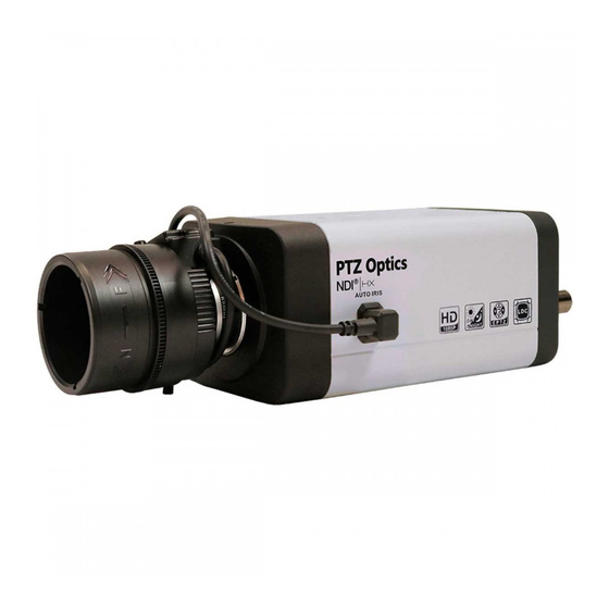 PTZOptics PTVL-NDI-ZCAM User Manual