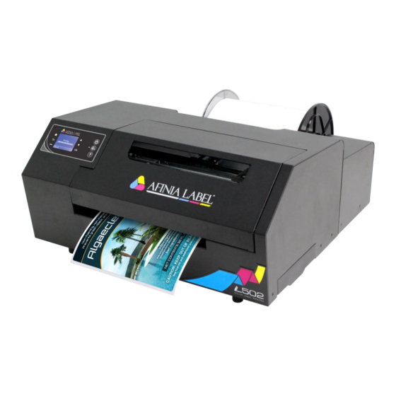 AFINIA LABEL Afinia 502 User Manual