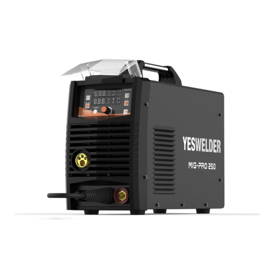 Yeswelder MIG PRO-250 User Manual