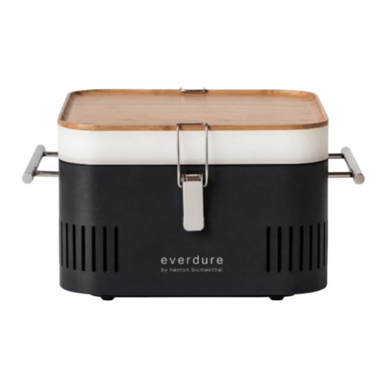 Heston Blumenthal Everdure CUBE Quick User Manual