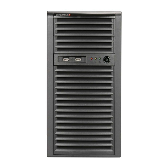 Supermicro Supero SC731 Series User Manual