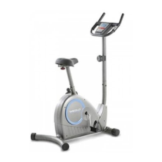 Weslo Pursuit T 89 Bike Manuel De L'utilisateur