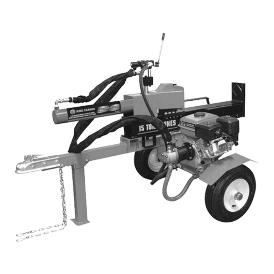 King Canada KCG-15LS Instruction Manual
