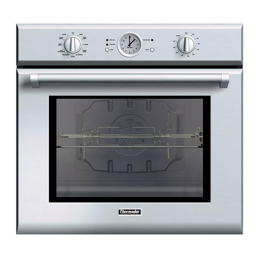Thermador PODM301 Double Combination Oven Manuals