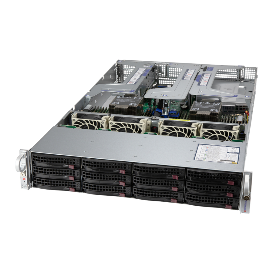 Supermicro SuperServer 620U-TNR Manuals