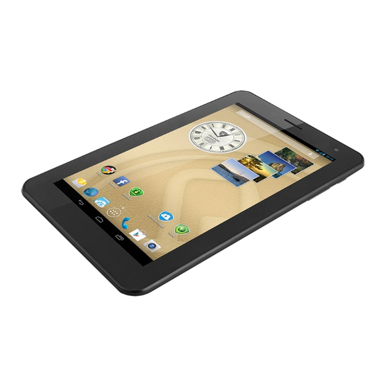 Prestigio MultiPad PMT3177 3G Quick Start Manual