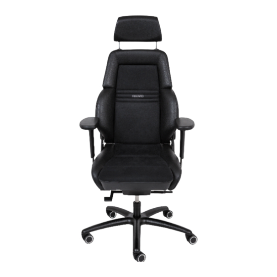 RECARO Expert EL Short Operating Instructions