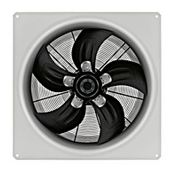 ebm-papst W3G500-DM56-35 Axial Fan Manuals