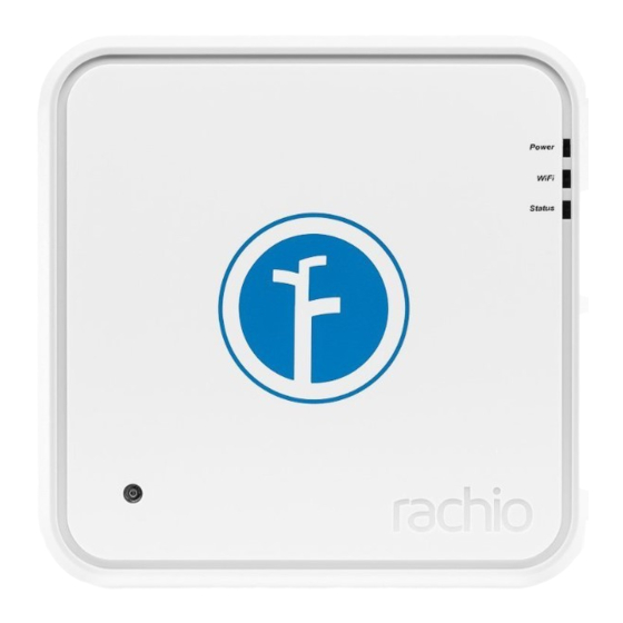 Rachio IRO Installation Manual