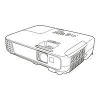 Epson PowerLite Home Cinema 740HD Quick Setup