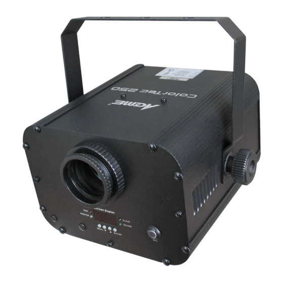 ACME Colortec 250 User Manual