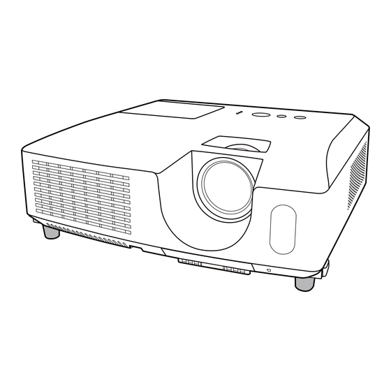 Hitachi CP-X2011N User Manual