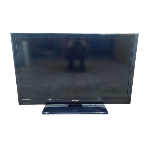 Sharp LC-40LE510E Operation Manual