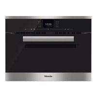 Miele H6600BM Operating And Installation Instructions