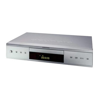 Grundig LIVANCE GDP 3200 Supplemental Service Manual