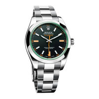 Rolex oyster perpetual milgauses User Manual