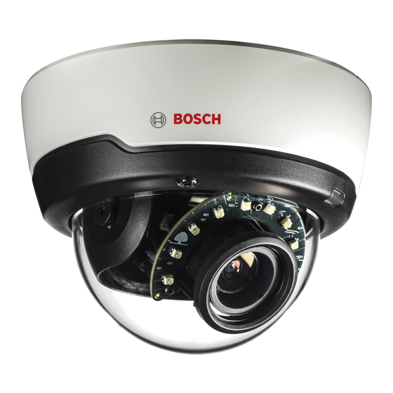 Bosch FLEXIDOME IP 3000i Quick Installation Manual